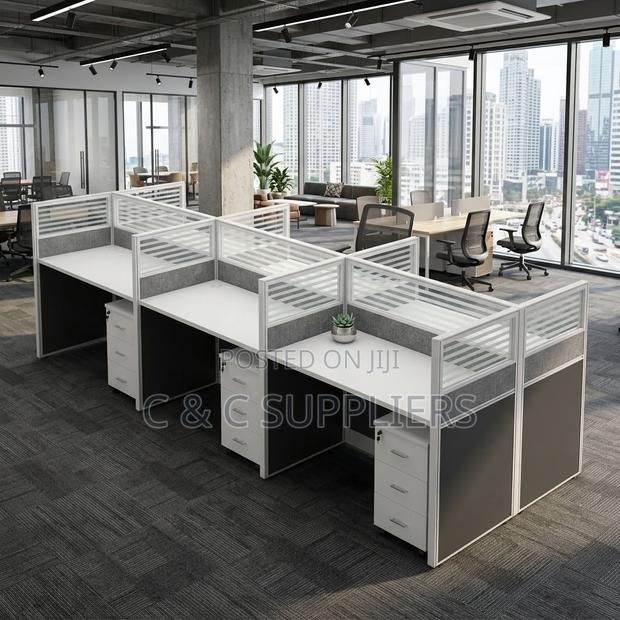 6-User Imported Workstation Desk - thumbnail 7