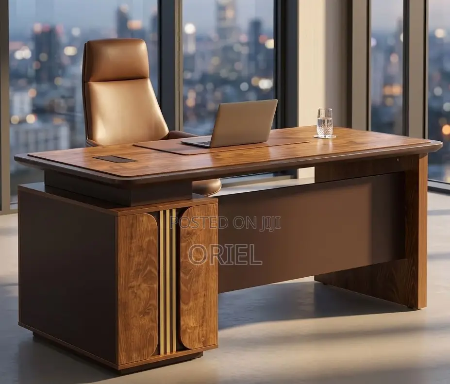 Professional Executive Computer Desk for Modern Office Workspaces