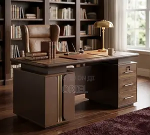 Professional Executive Computer Desk for Modern Office Workspaces
