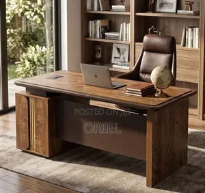 Professional Executive Computer Desk for Modern Office Workspaces