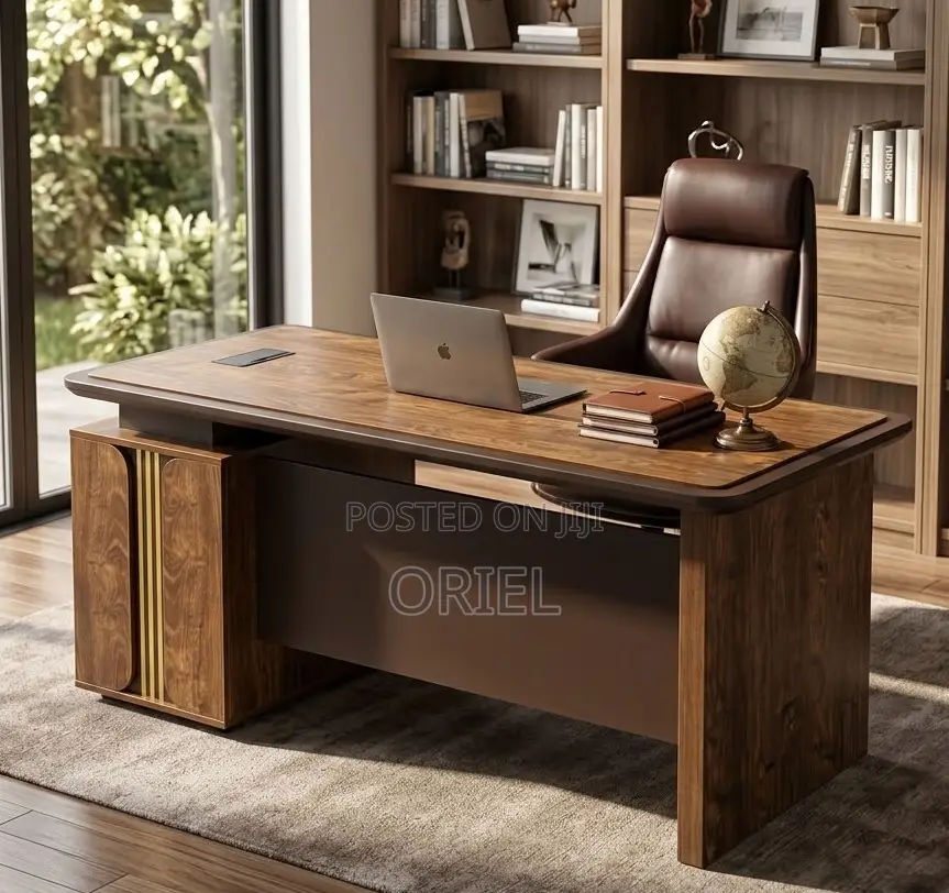 Professional Executive Computer Desk for Modern Office Workspaces