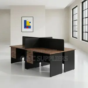4-Seater Customized Workstation With Drawers