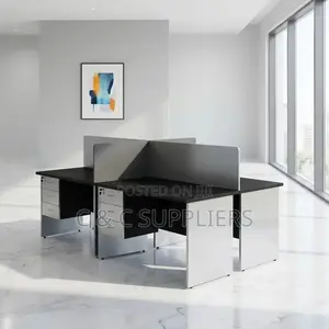 4-Seater Customized Workstation With Drawers