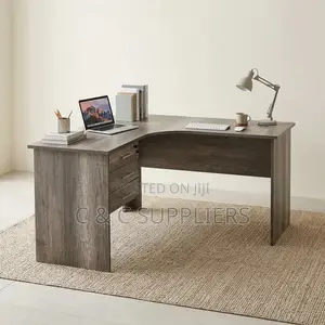 Wooden L-Shaped Generic Desk-1200mm