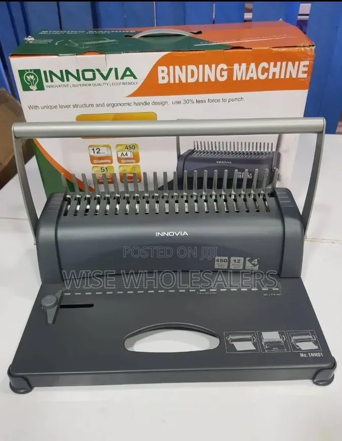 Innovia A4 Paper Binding Machine – Heavy Duty Document Binder