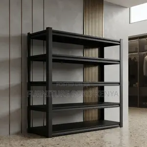 Storage Unit; Steel 5-Tier File Rack for Office