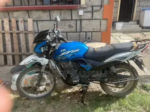 New TVS Apache 160 4V 2020 Blue