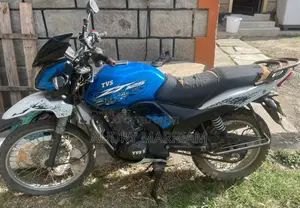 New TVS Apache 160 4V 2020 Blue