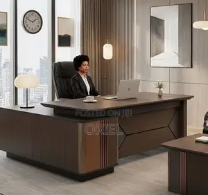 Luxury L-Shaped Executive Desk for Directors and Managers