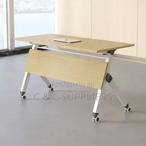 Brown Folding Conference Table-1200mm