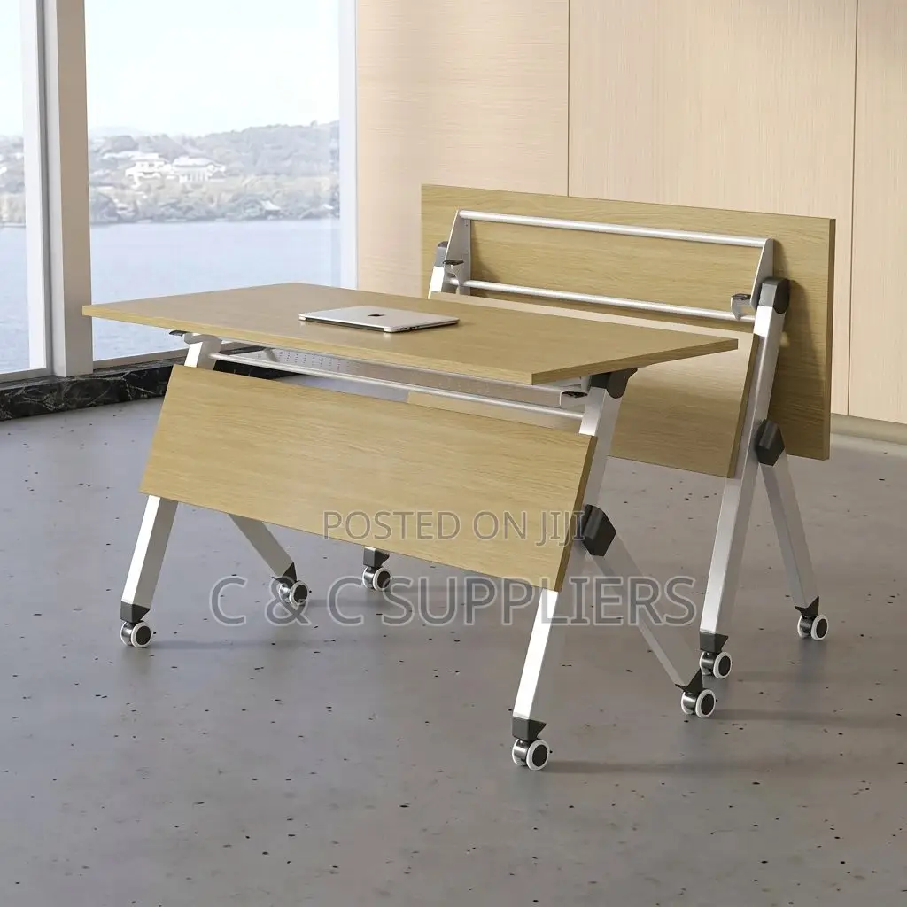 Brown Folding Conference Table-1200mm