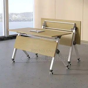 Brown Folding Conference Table-1200mm