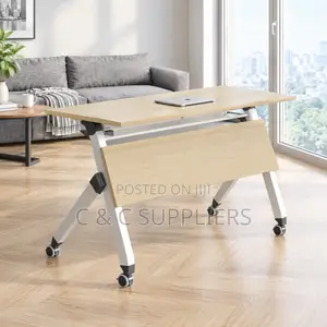 Brown Folding Conference Table-1200mm