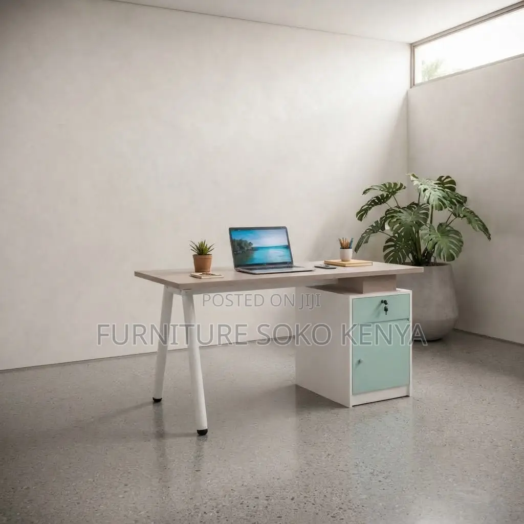 Office Desk; 1.2m Executive Home Office Lockable Desk