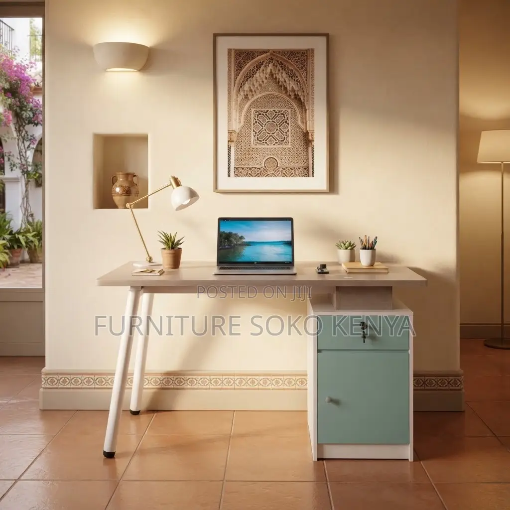 Office Desk; 1.2m Executive Home Office Lockable Desk