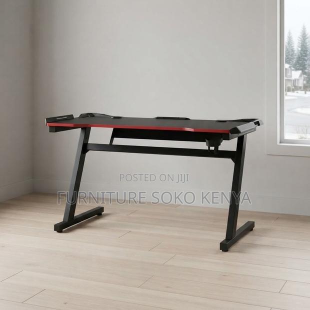 Office Desk: Generic Imported Home Office PC Gaming Desk - thumbnail 2