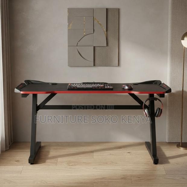 Office Desk: Generic Imported Home Office PC Gaming Desk - thumbnail 6