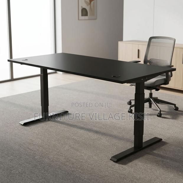 1.6M Height Adjustable Standing Desk - thumbnail 5