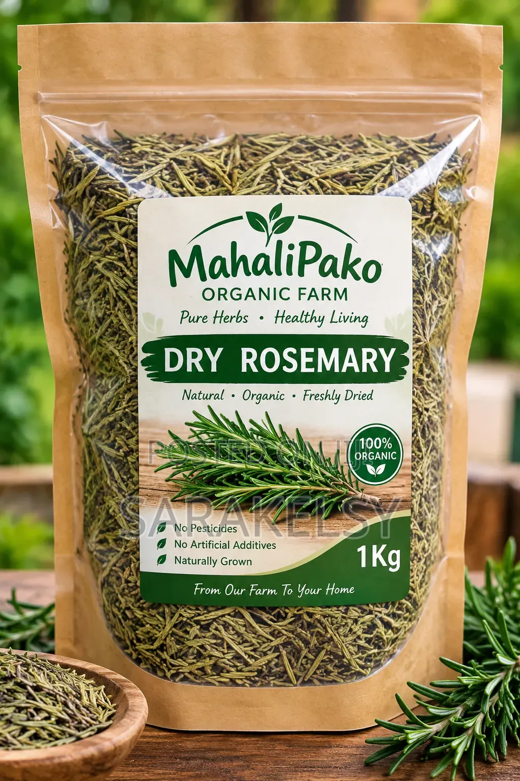 Dry Rosmary Leaves