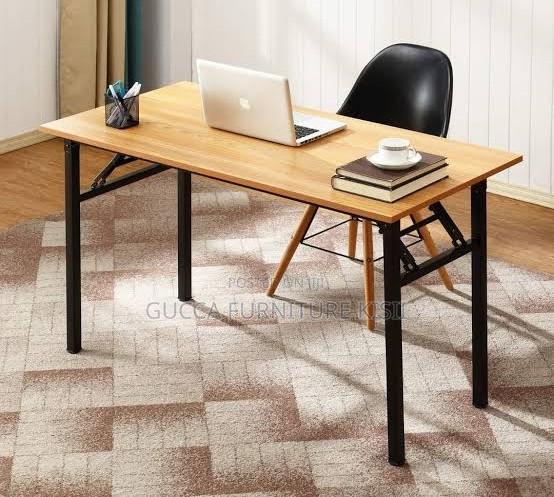 Contemporary 1200mm MDF Top Foldable Table - thumbnail 3