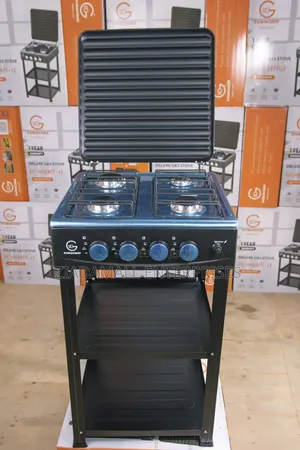 Eurochef EC-6024 4G Gas Stove 4 Burner - Pulse Ignition - Standing