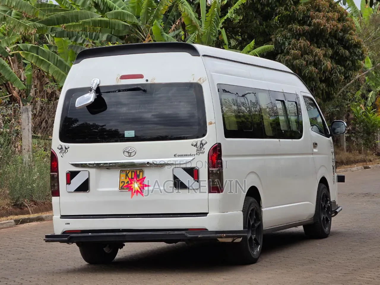 Toyota HiAce 2018 White