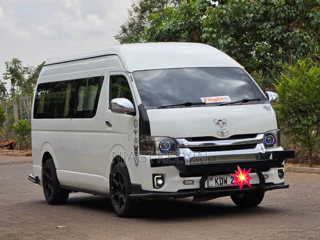 Toyota HiAce 2018 White