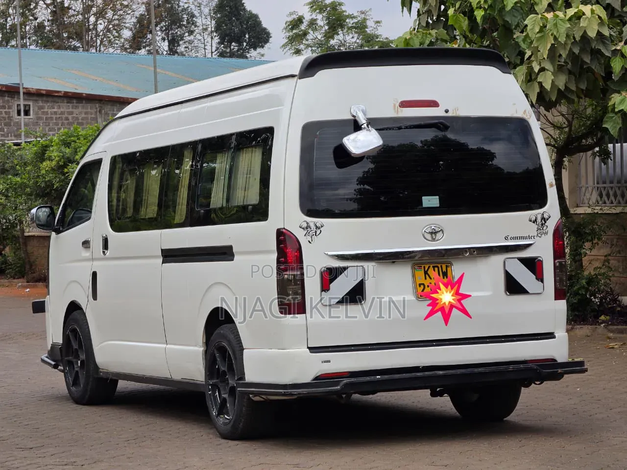 Toyota HiAce 2018 White