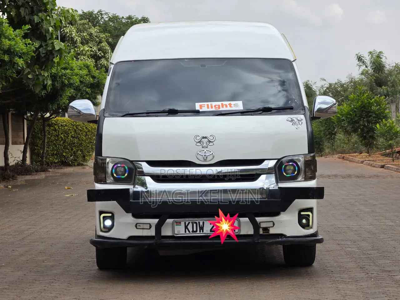 Toyota HiAce 2018 White