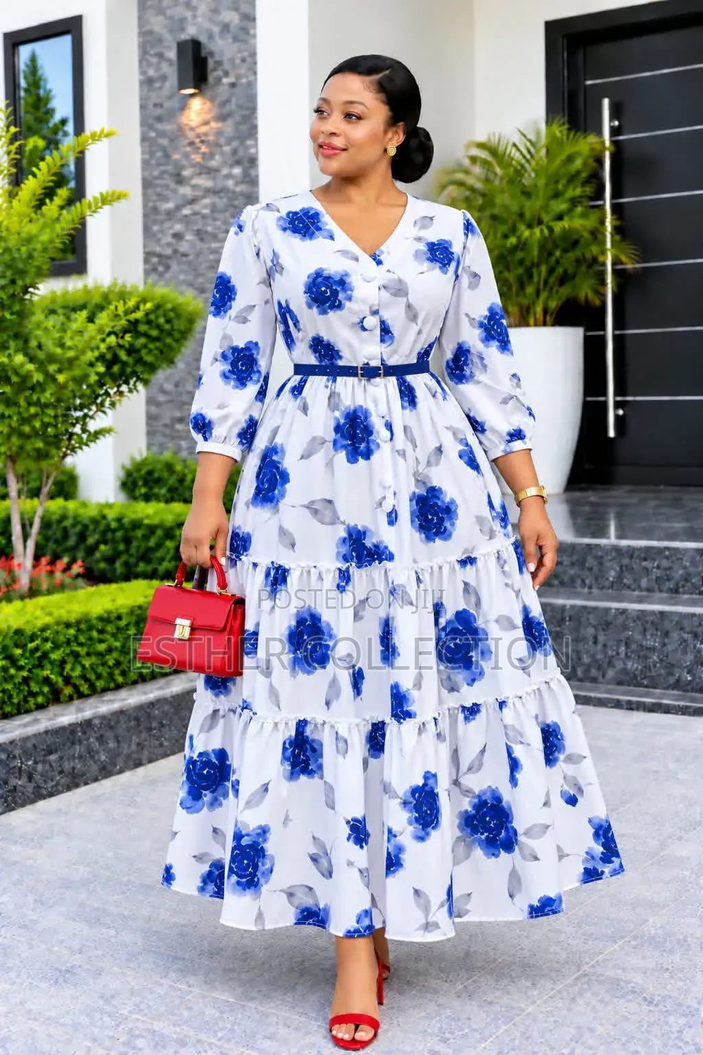 Elegant Long Floral Dresses