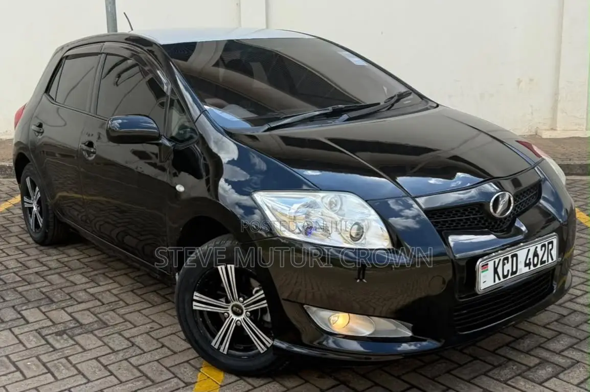Toyota Auris 2008 Black