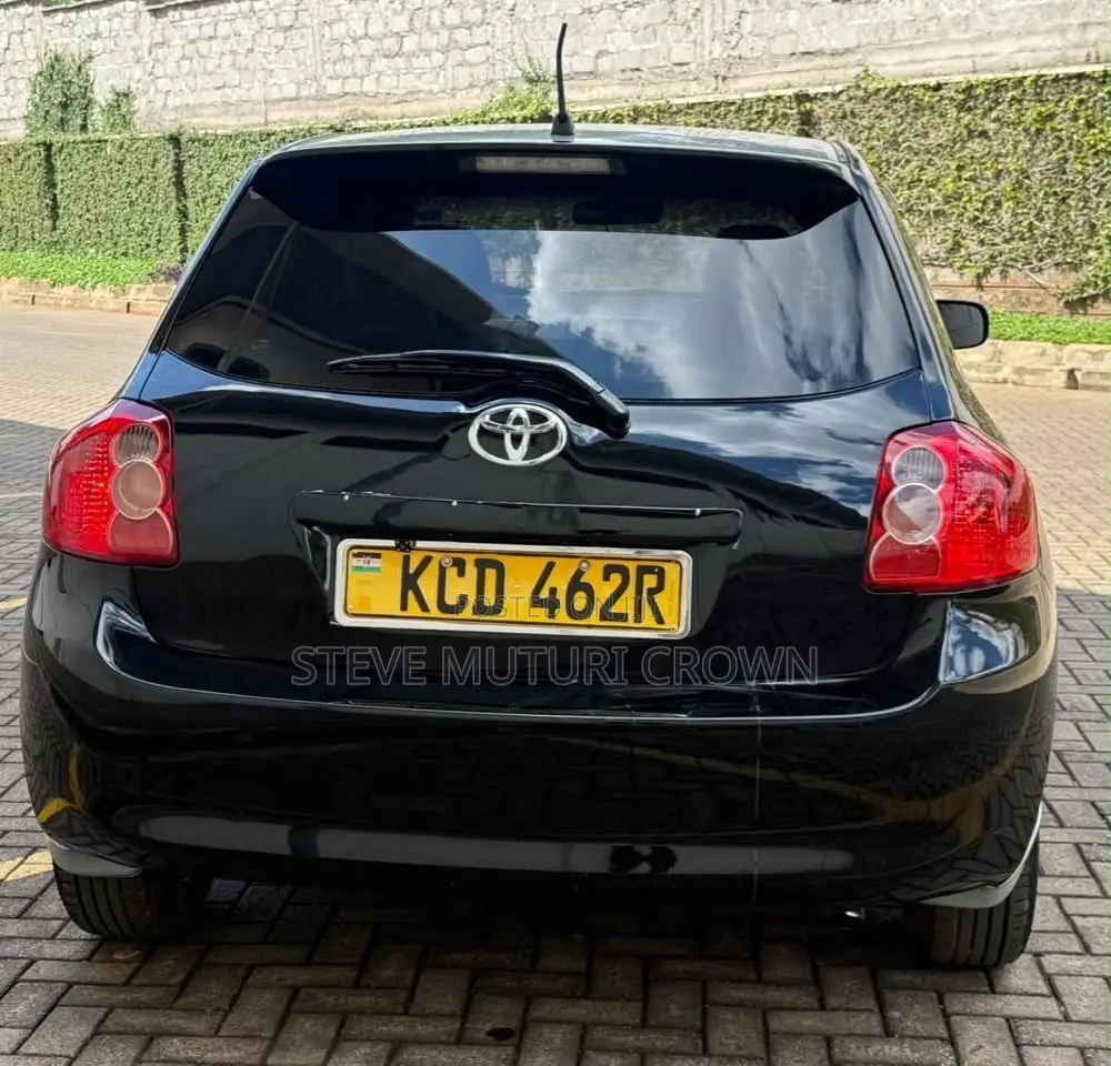 Toyota Auris 2008 Black