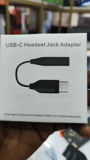 USB-C to 3.5mm Headphone Jack Adapter USB-C Headset Jack Audio Adapter