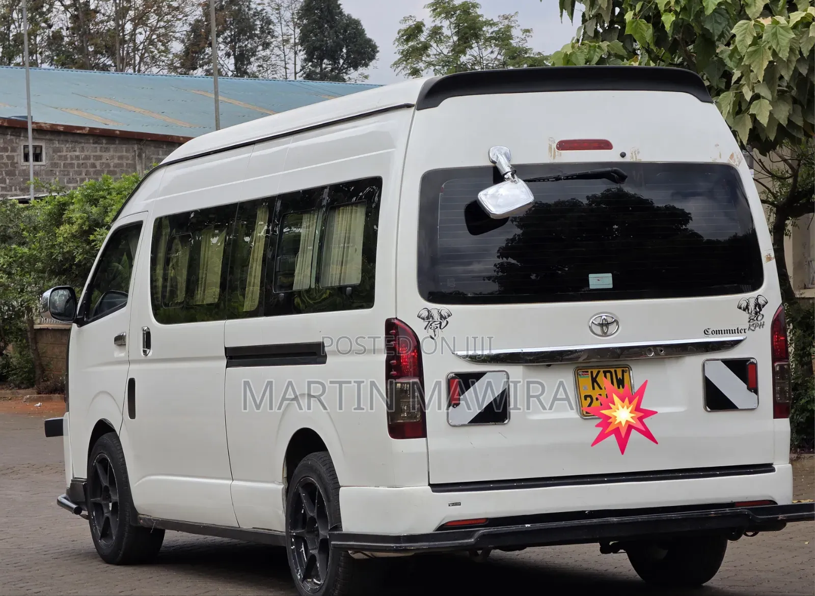 Toyota HiAce 2018 White