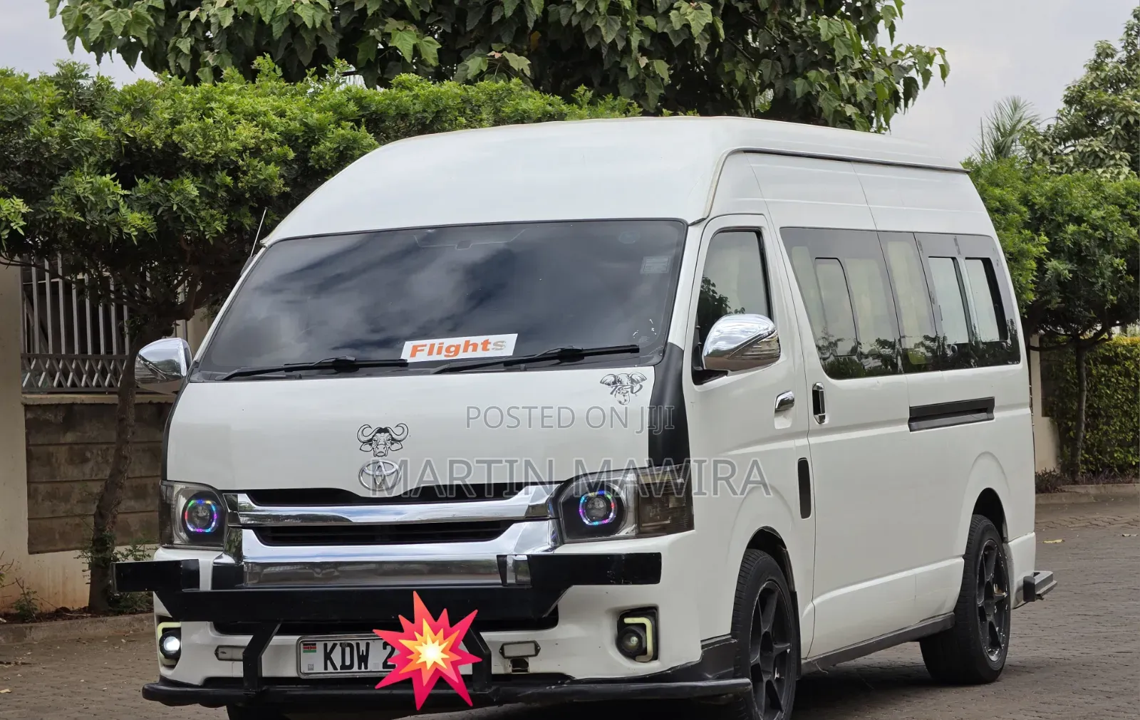 Toyota HiAce 2018 White
