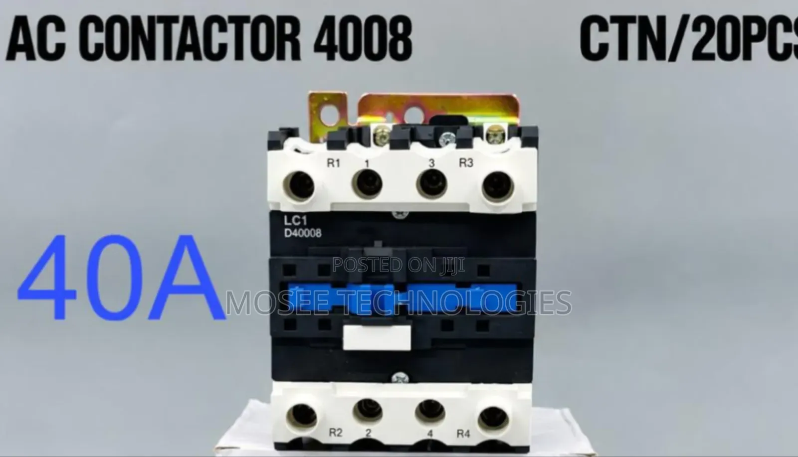AC Contactor 40A Heavy-Duty Electrical Switch
