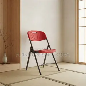 Office Chairs; White Foldable Outdoor Armless Chair