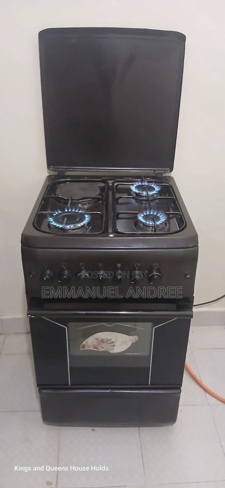 Von Electric and Gas Cooker