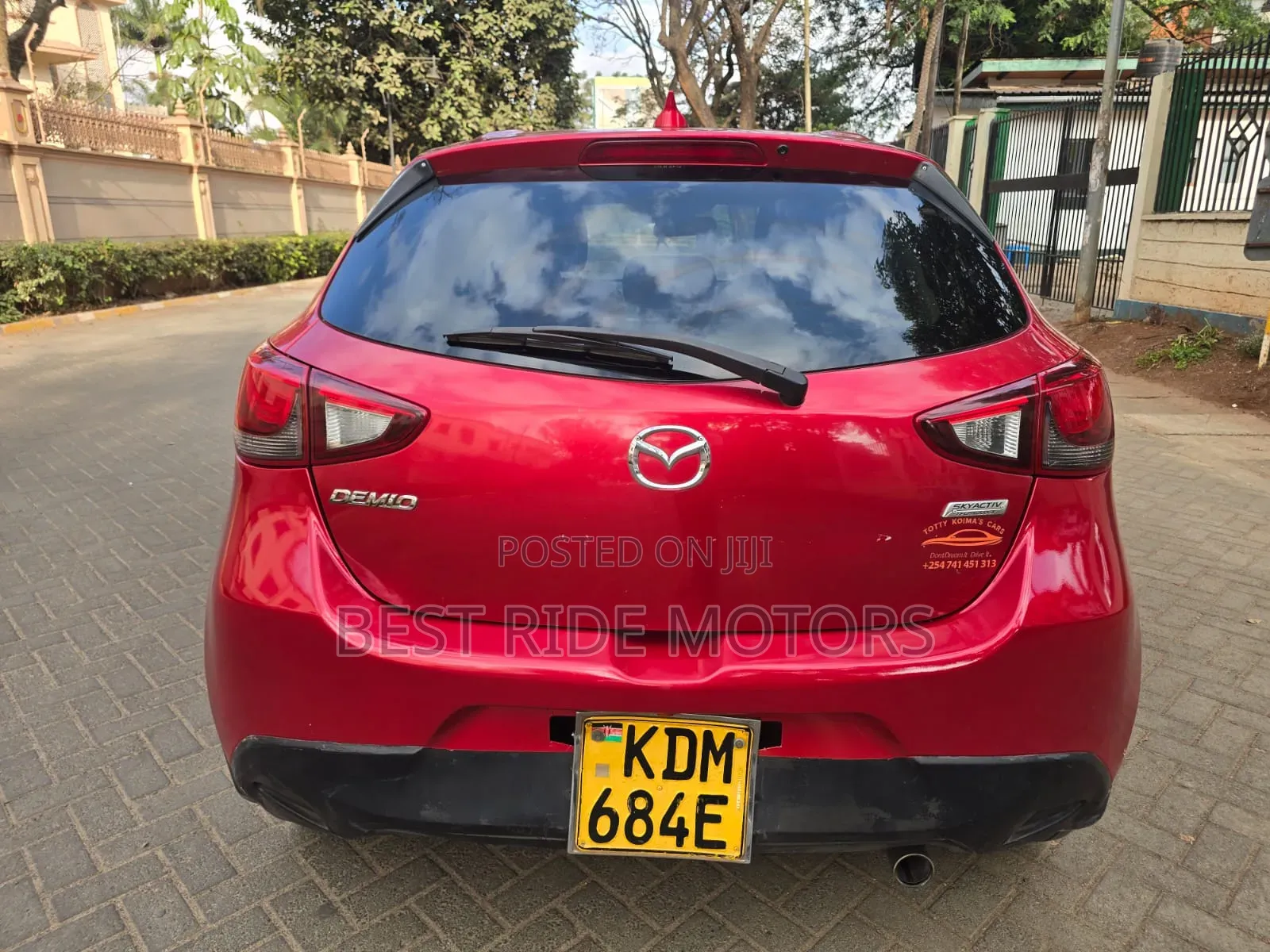 Mazda Demio 2016 Red