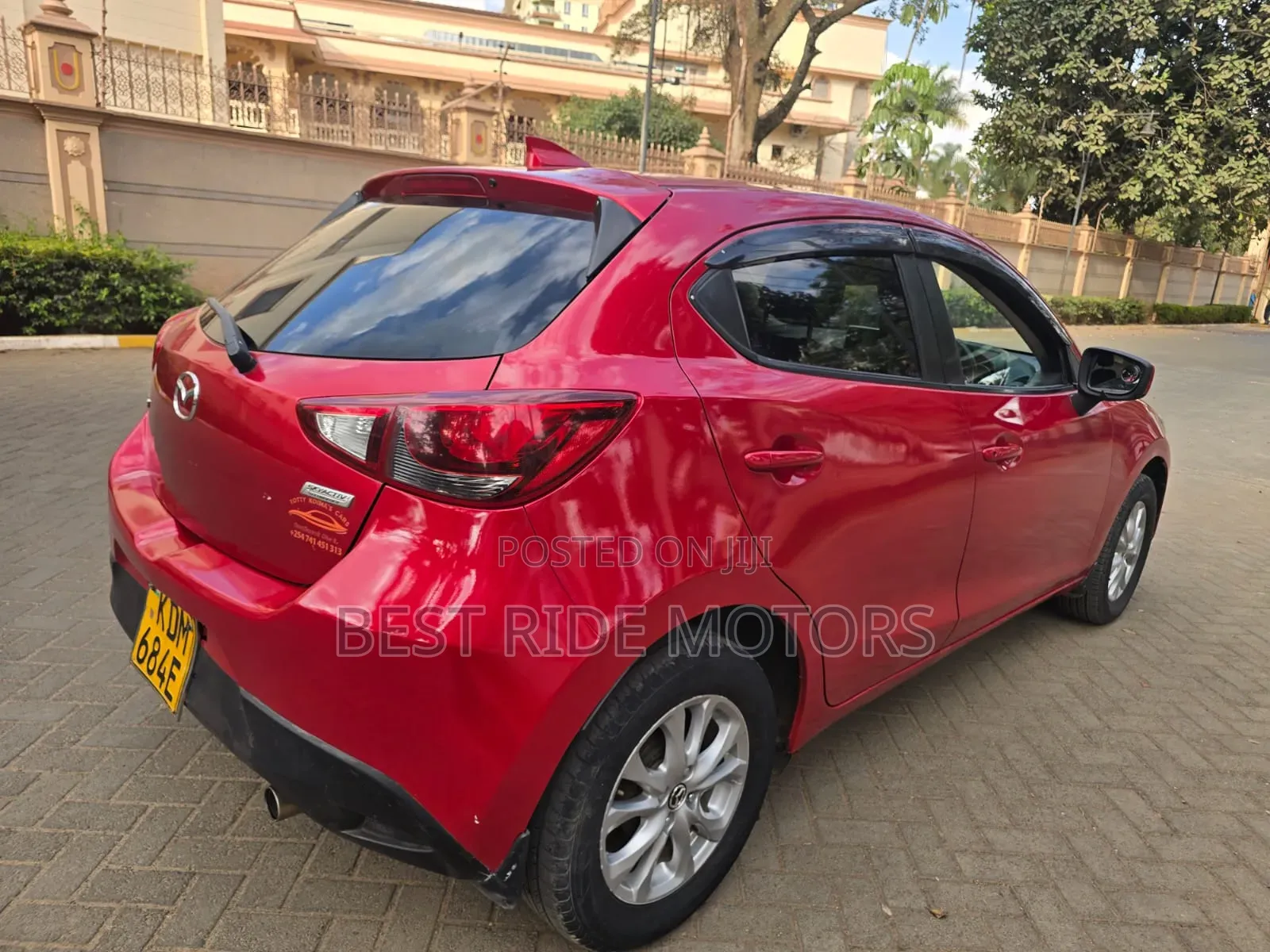 Mazda Demio 2016 Red