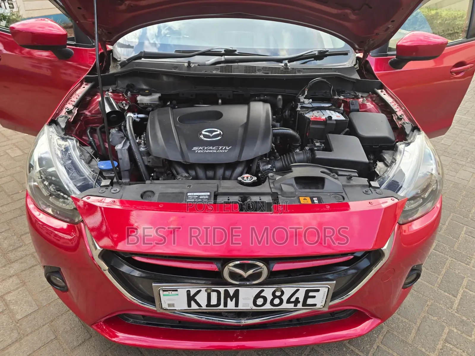 Mazda Demio 2016 Red