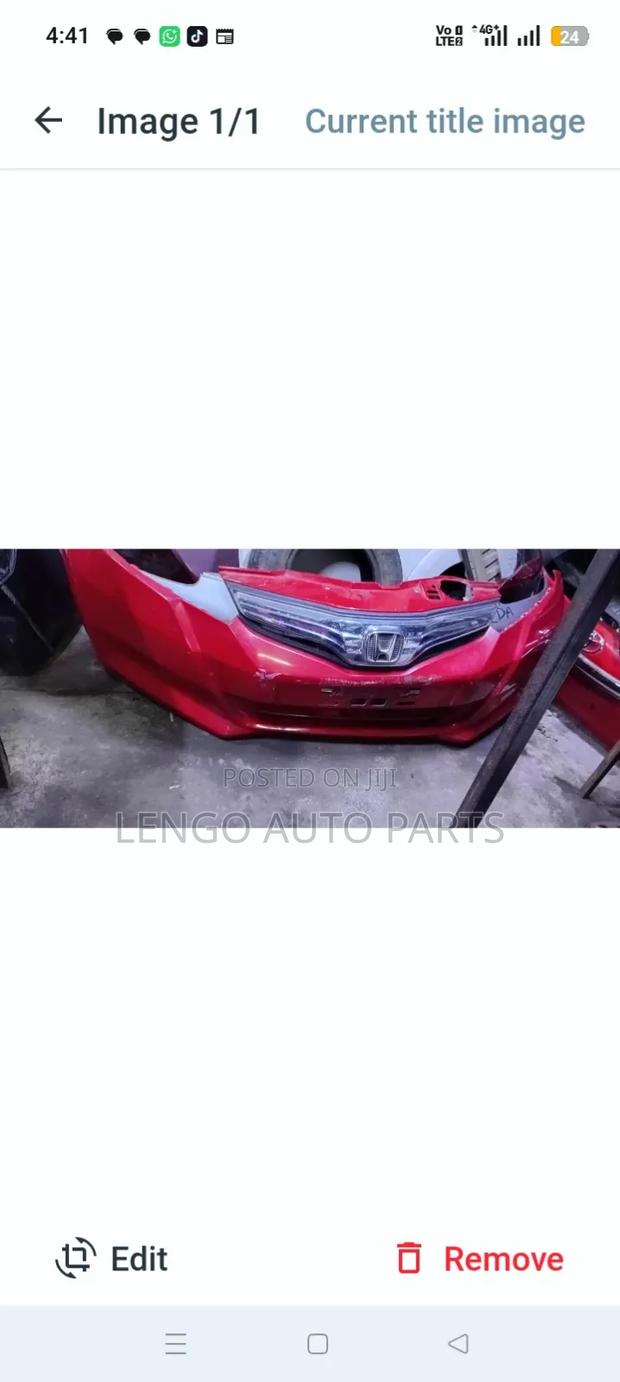Honda Fit Front Bumper 2012 - thumbnail 2
