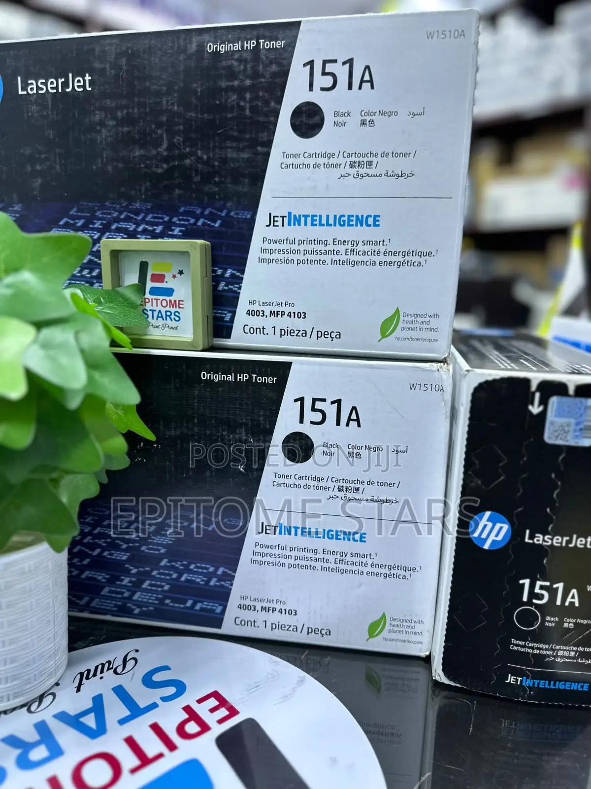 HP 151A Black LaserJet Toner Cartridge (W1510A) Sharp