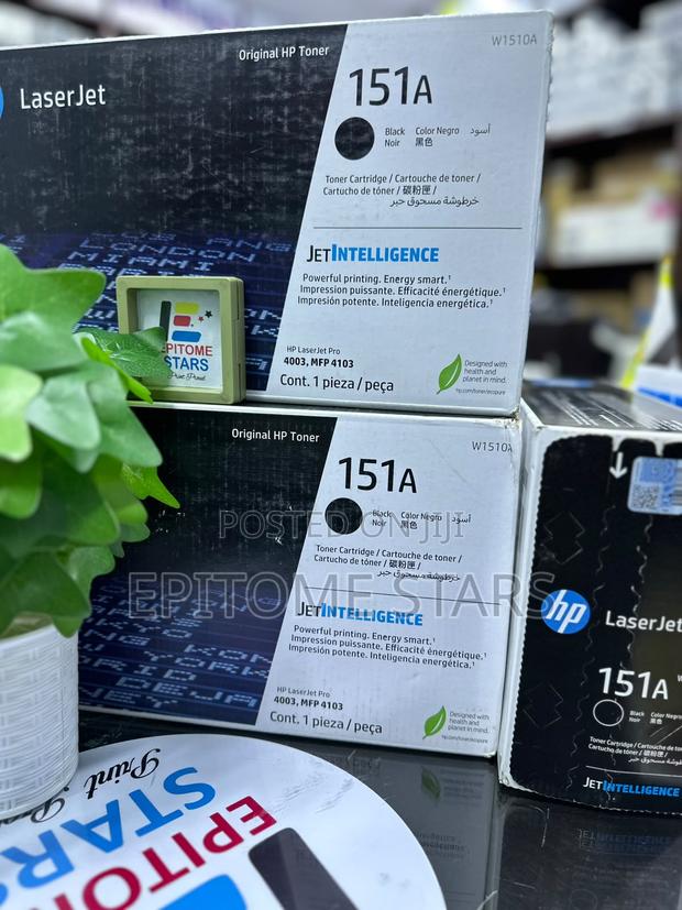 HP 151A Black LaserJet Toner Cartridge (W1510A) Sharp