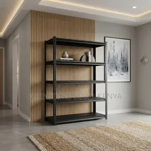 Five-Tier Steel Industrial Shelving Organizing Rack