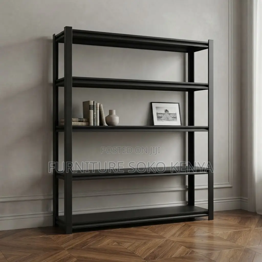 Five-Tier Steel Industrial Shelving Organizing Rack