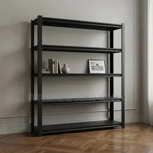 Five-Tier Steel Industrial Shelving Organizing Rack