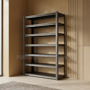 Five-Tier Steel Industrial Shelving Organizing Rack