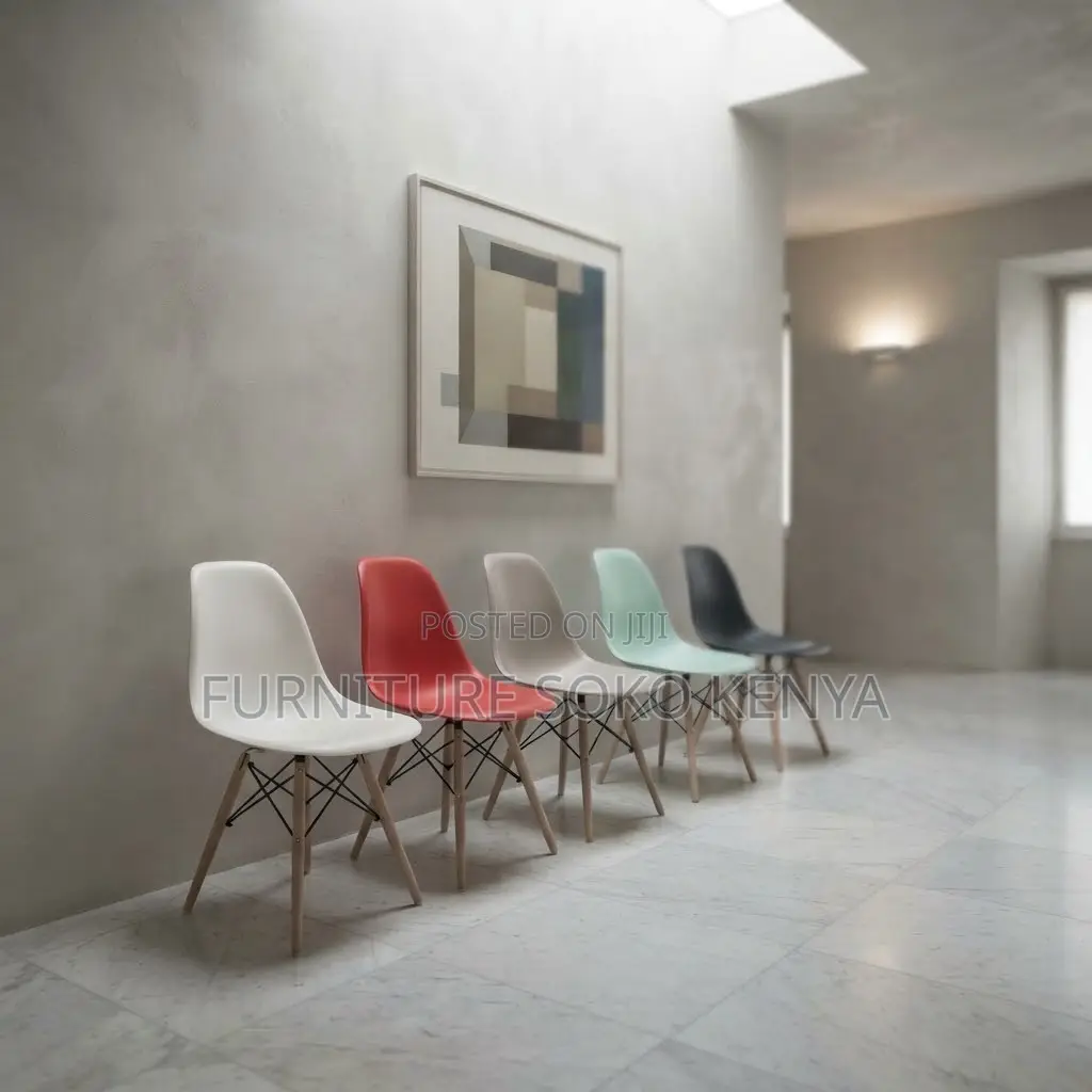 Home Chairs; Armless Eames Side Dining Chairs
