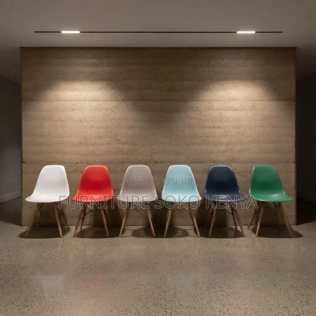 Home Chairs; Armless Eames Side Dining Chairs